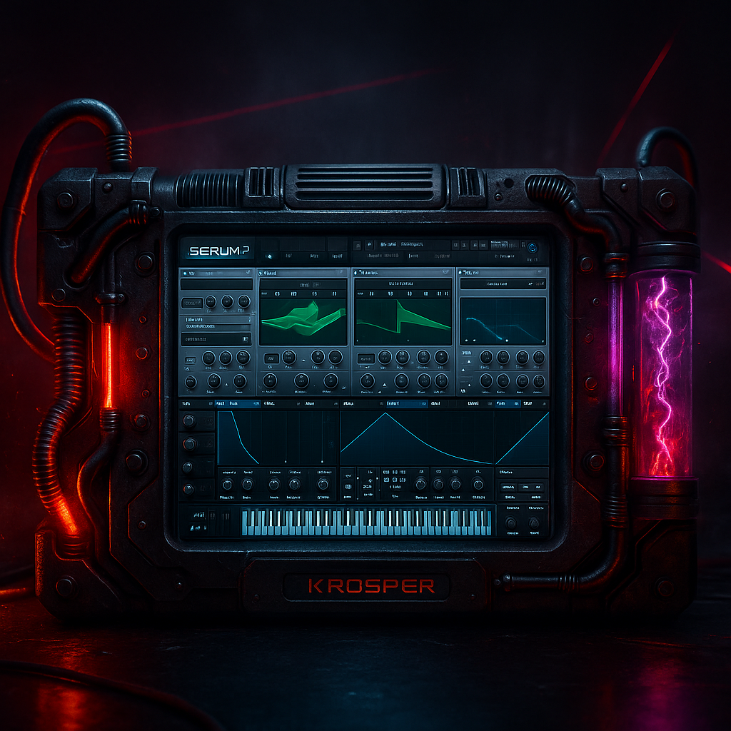KickForge Serum engines visuals